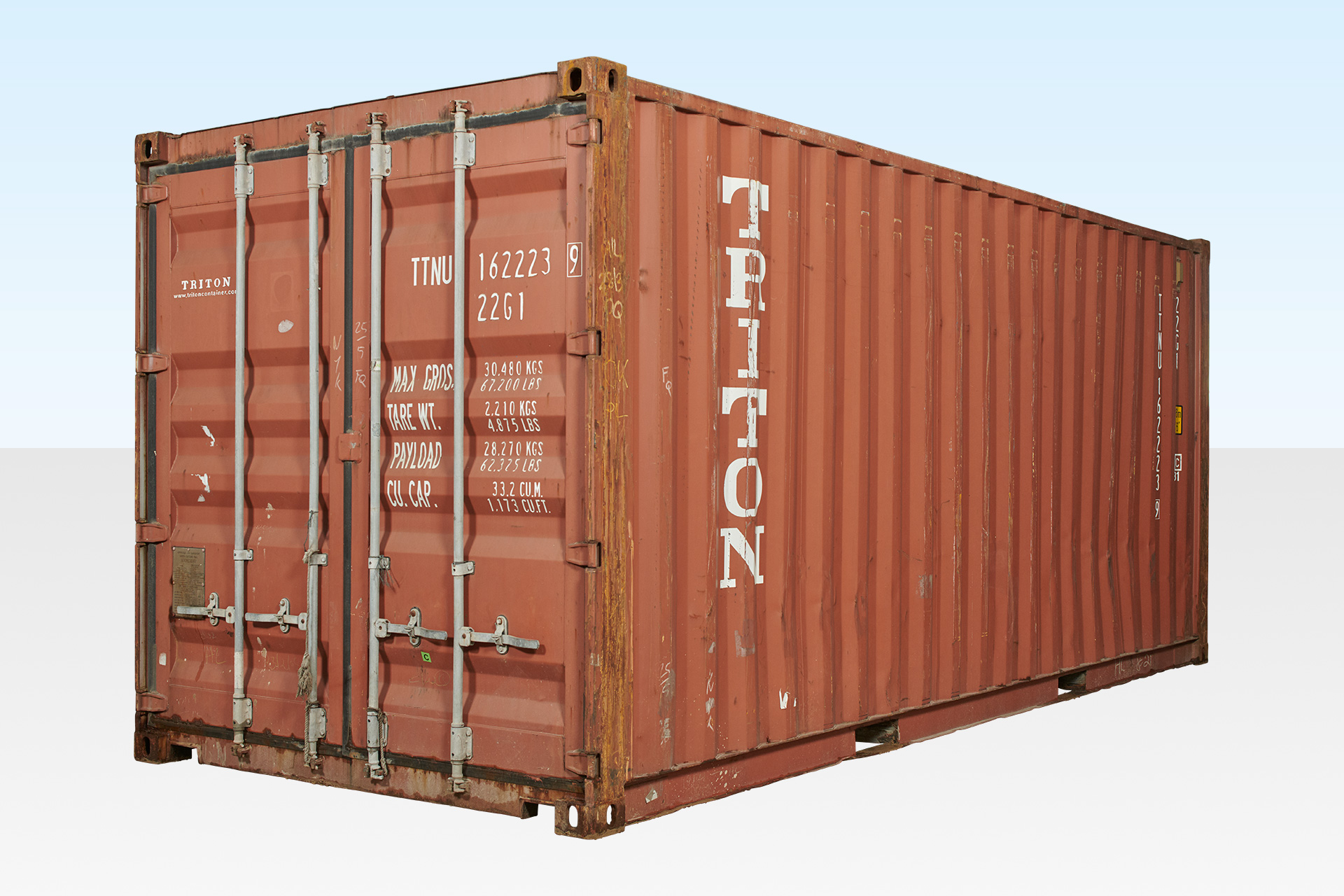 Grade A 20ft Shipping Container - Nearly New